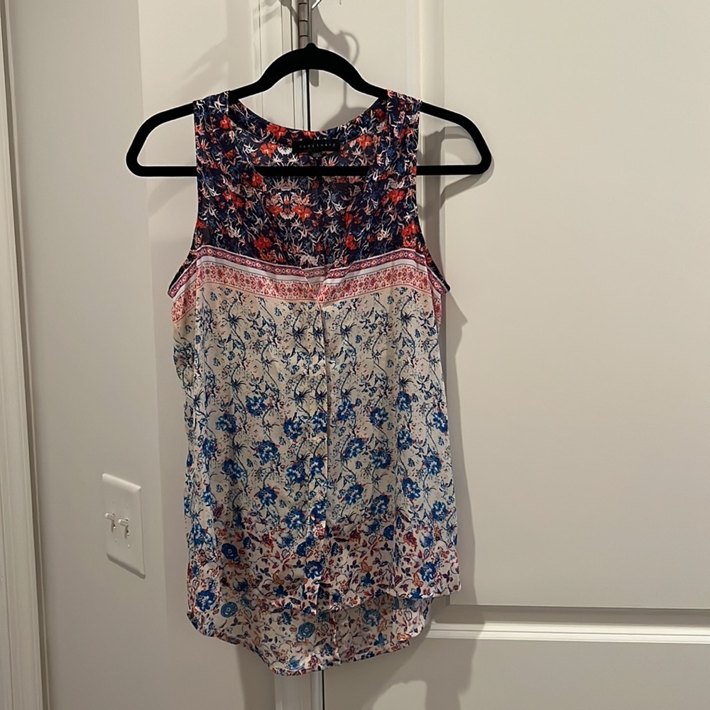 Sanctuary Size Small Multicolored Sleeveless Blou… - image 6